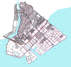 浦安市地形図