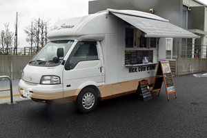 写真:出店されたキッチンカー