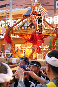 写真：宵宮の様子