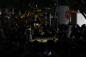 写真：宵宮の様子