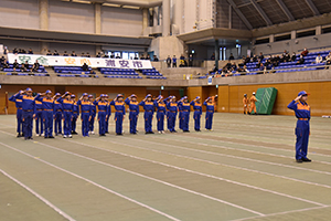 写真：少年消防団の様子